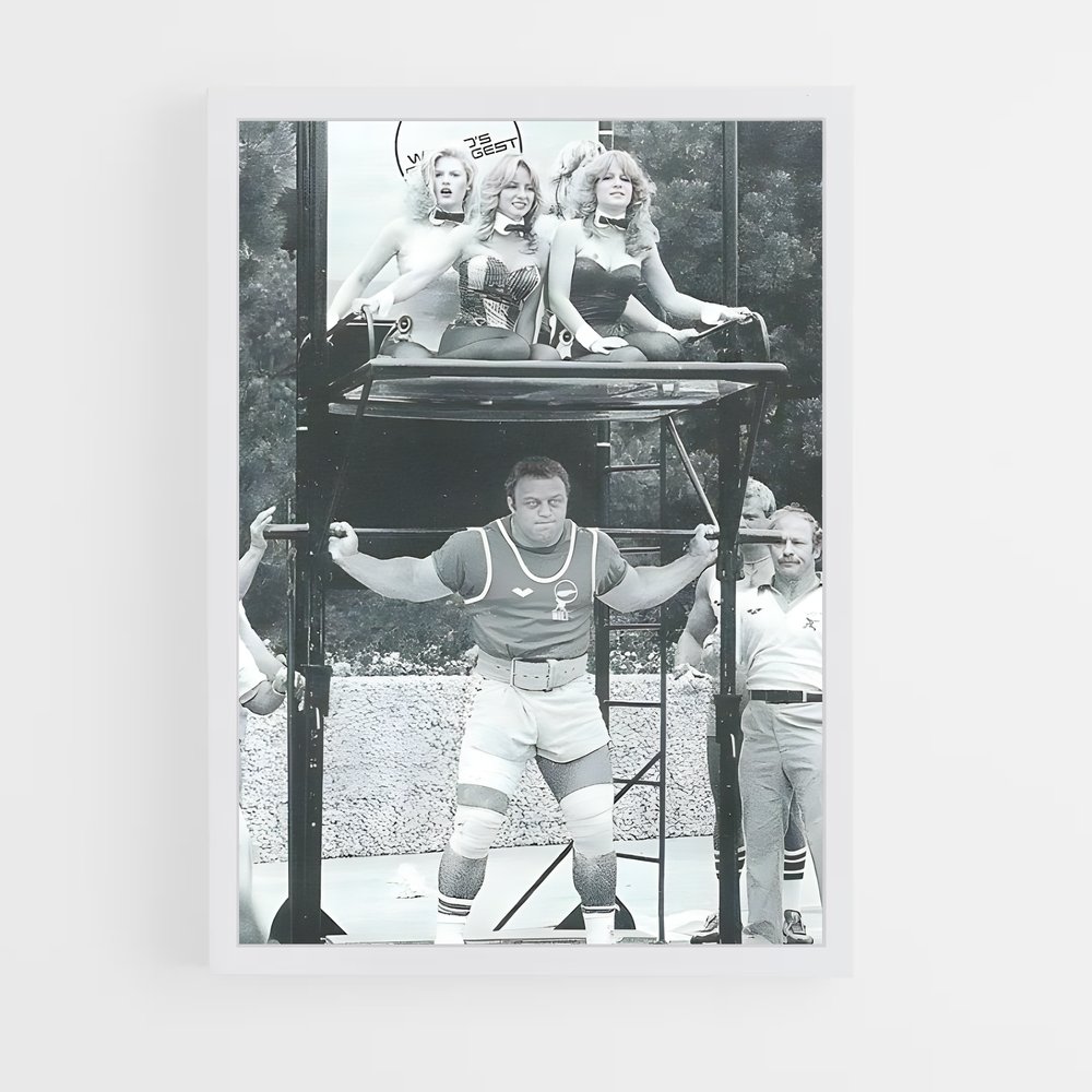 Poster Le Grand Signe – affiche Powerlifting (vue 3)